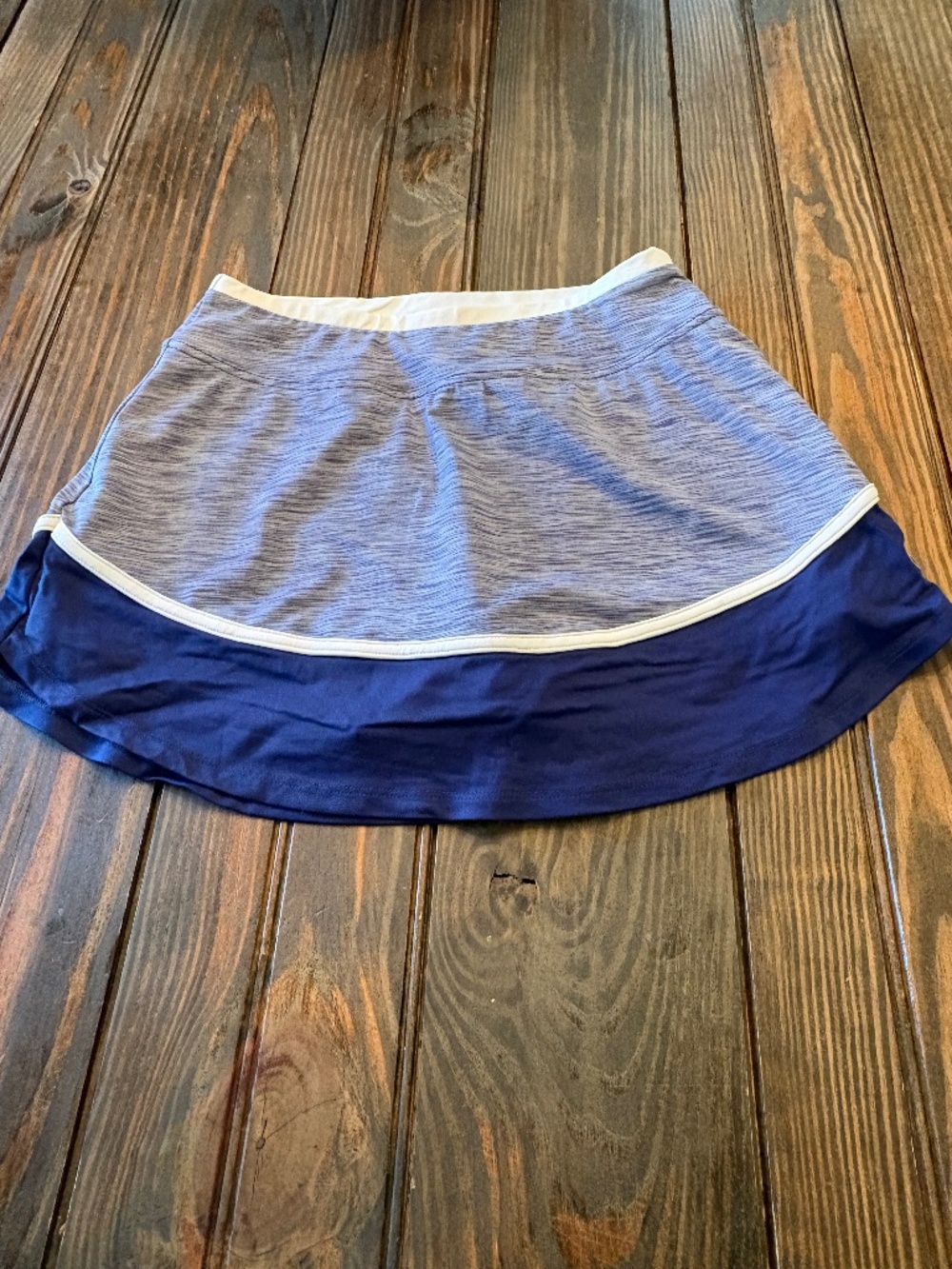Lija blue white tennis skirt XS